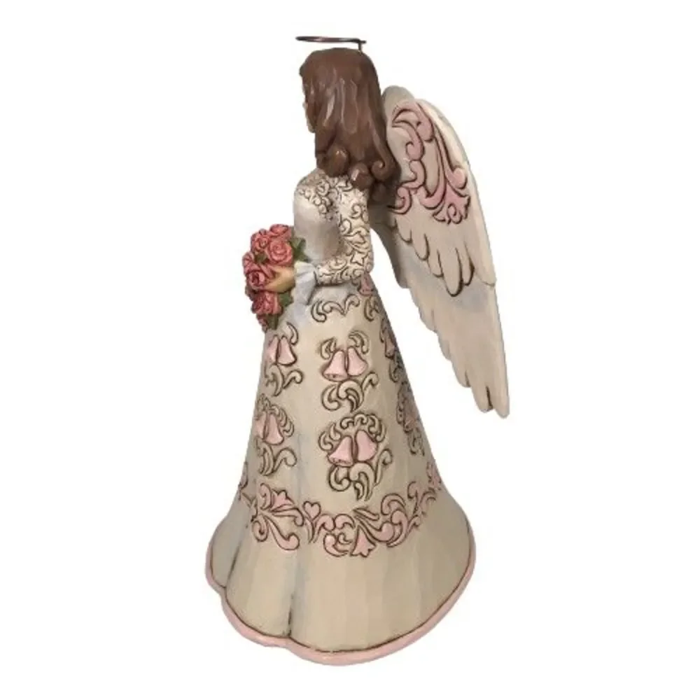 Jim Shore Blessings on Your Anniversary Angel Bride 4038980 Bridal Wedding NIB